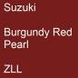 Preview: Suzuki, Burgundy Red Pearl, ZLL.